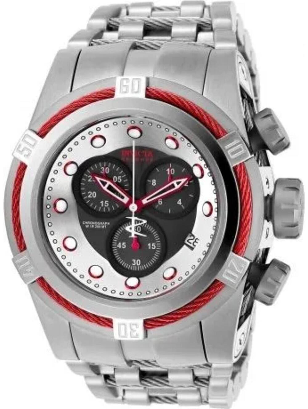 Invicta Bolt Zeus Reserve Red/Silver Dial, 53mm (22159)